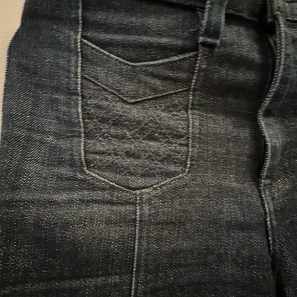 Dark Flare Wide Leg Jeans - Picture 2 of 6